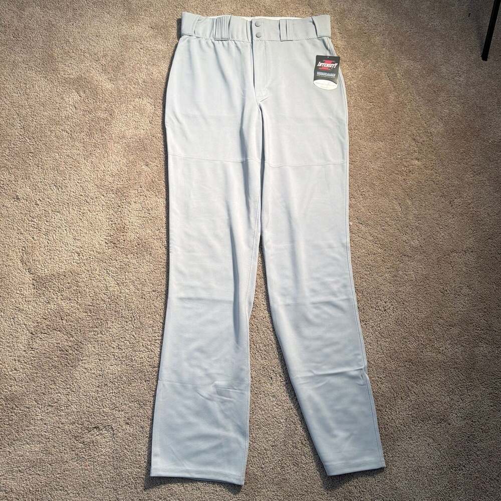 Intensity Athletics N4601 Adult Medium Grey Baseball Pant